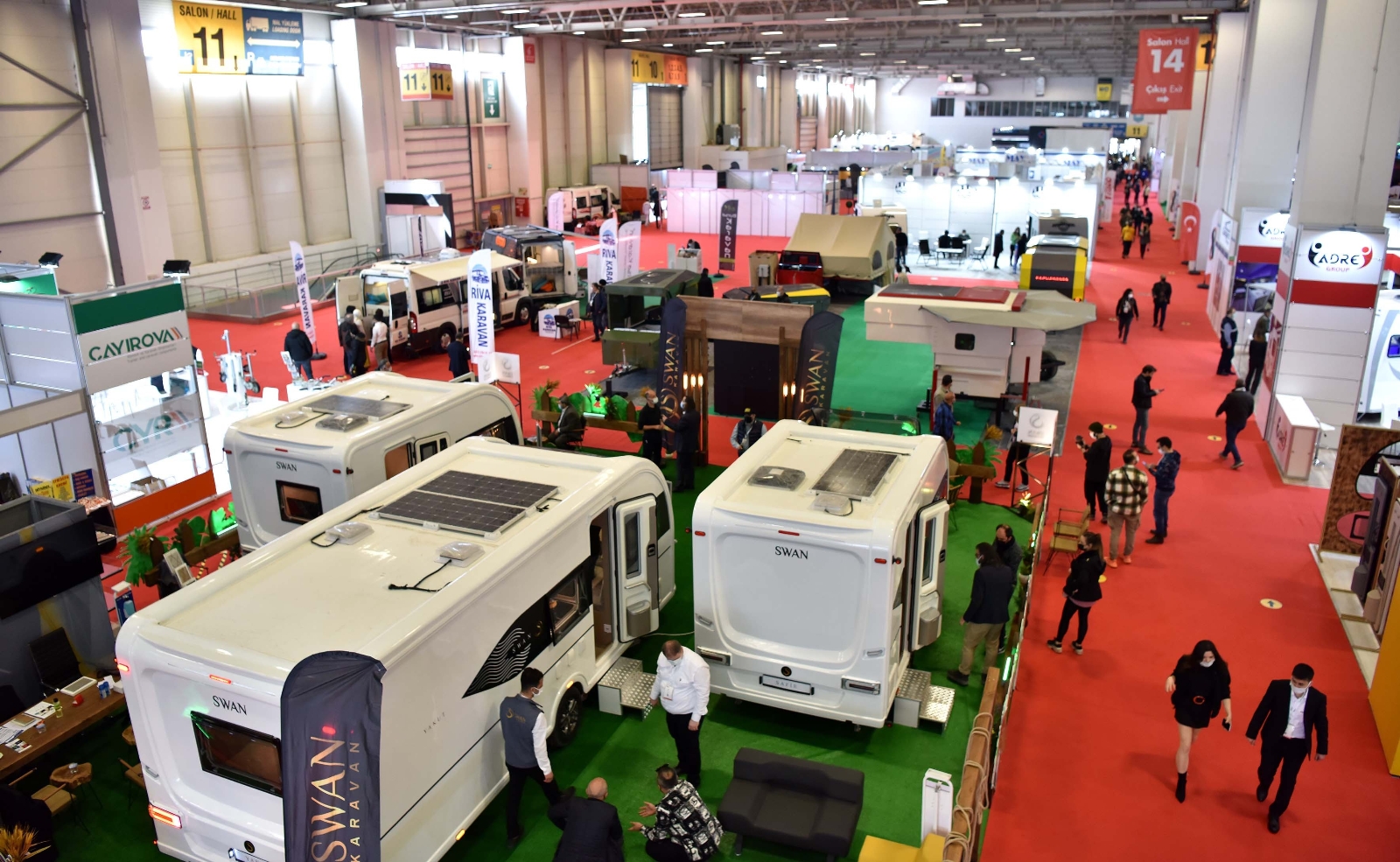 Tatilciler pandemi döneminde karavanlara yöneldi