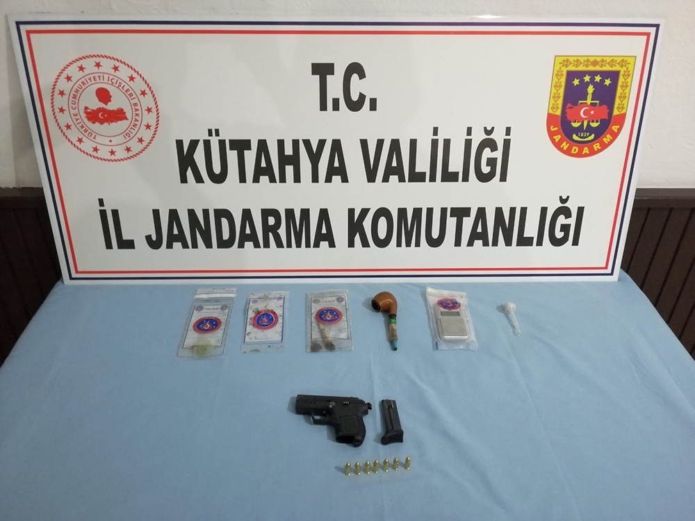 Tavşanlı’da uyuşturucu operasyonu