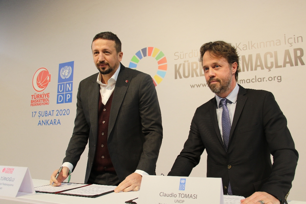 TBF ve Birleşmiş Milletler Kalkınma Programı arasında ortaklık