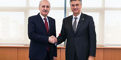 TBMM Başkanı Kurtulmuş Hırvatistan Başbakanı ile görüştü