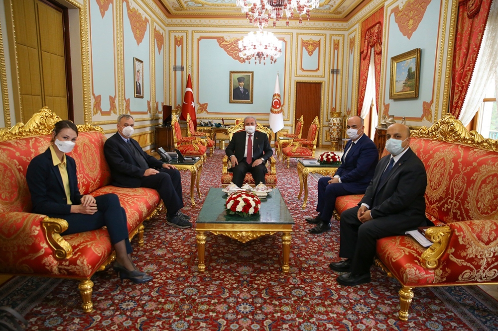TBMM Başkanı Şentop, Almanya Büyükelçisi Schulz’u kabul etti