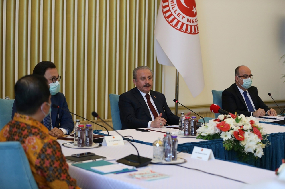 TBMM Başkanı Şentop, büyükelçilerle Asya zirvesi düzenledi