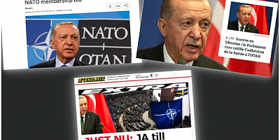TBMM'nin İsveç'in NATO üyeliğine onayı dünya basınında..
