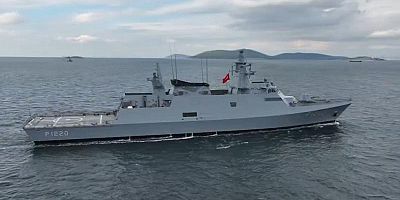 TCG AKHİSAR ilk seyrine çıktı
