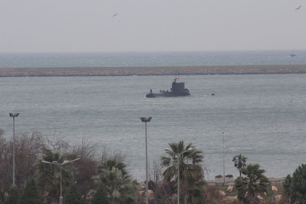 TCG Batıray Denizaltısı Samsun’da