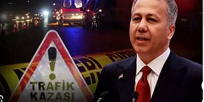 Tek bir amacımız var diyen Ali Yerlikaya'dan uyarı..