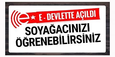 Tek tıkla soyağacını öğren!..  Hizmete girdi
