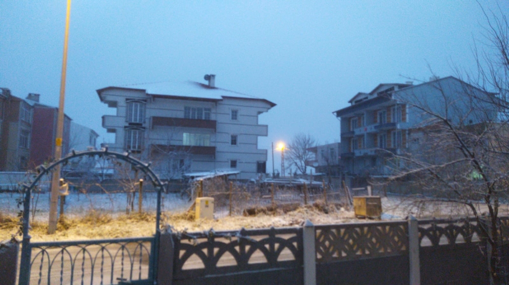 Tekirdağ’da kar kalınlığı 10 santimetreye ulaştı