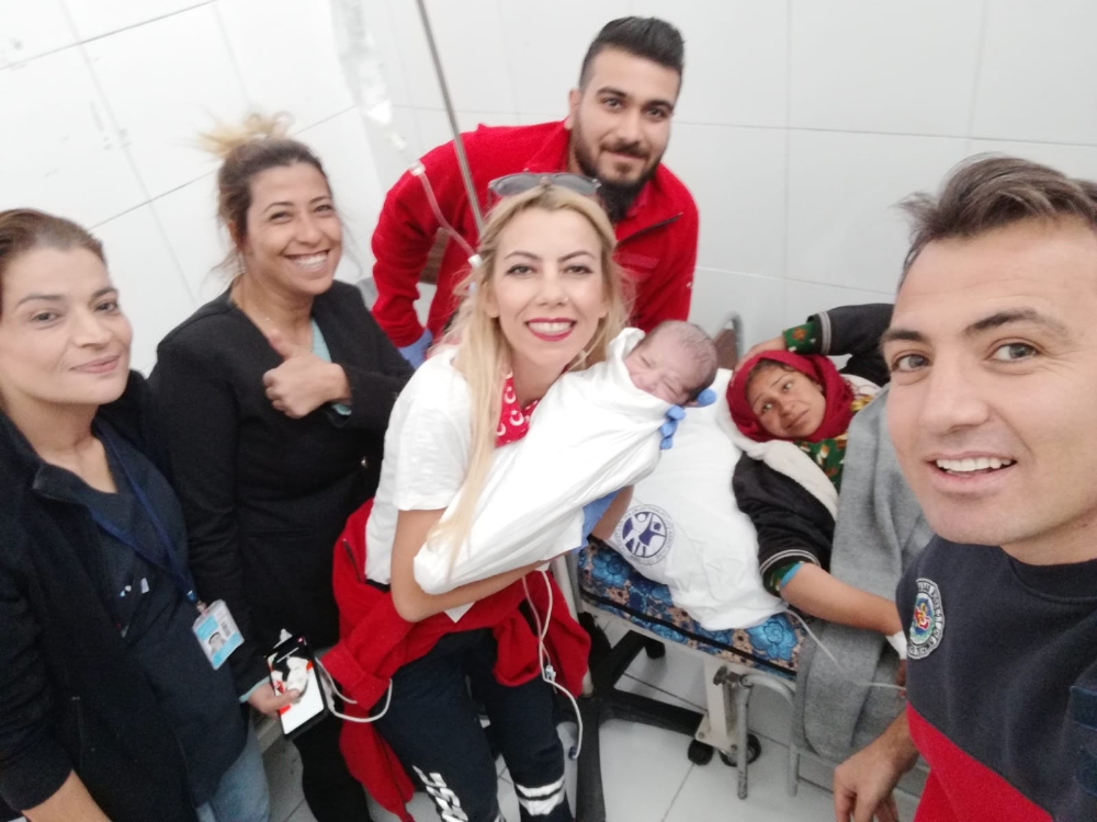 Tel Abyad Hastanesinde Doğdu, Adı “Barış” Oldu
