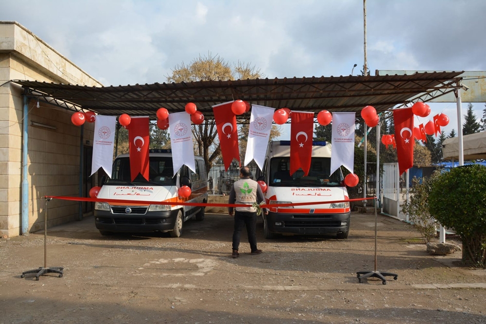 Tel Abyad Hastanesinde ilk ameliyat yapıldı