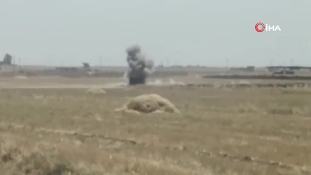 Tel Abyad’da dükkan önüne tuzaklanan EYP imha edildi