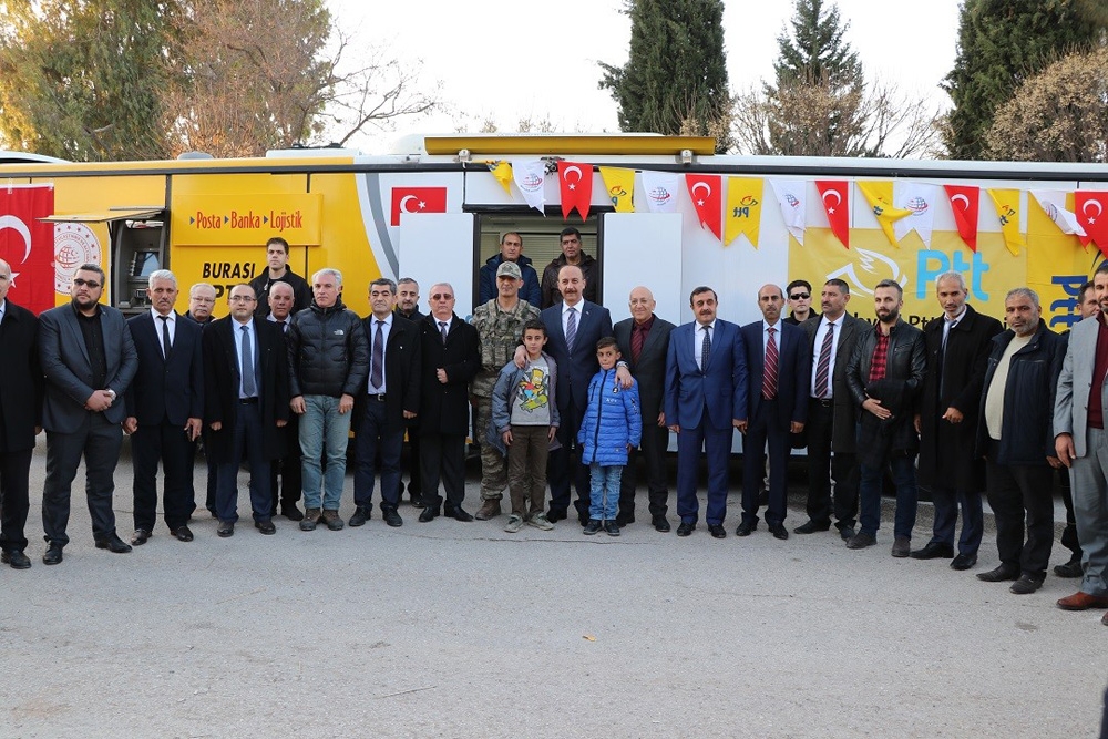 Tel Abyadda Ptt Şubesi Açıldı