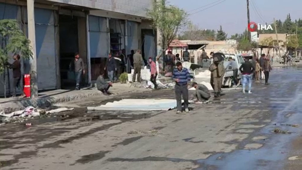 Tel Abyadda Siviller Dükkan Ve Evlerini Tamir Etti
