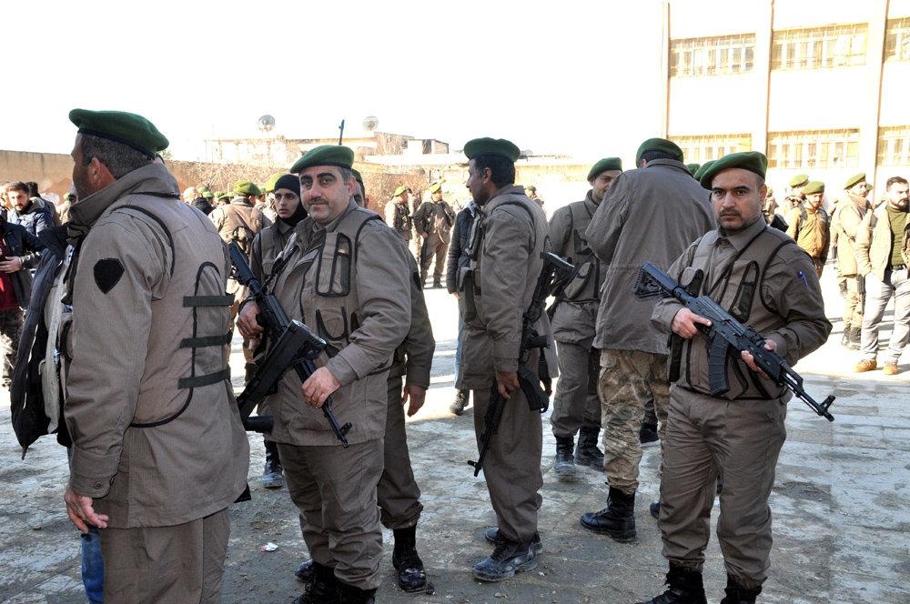 Tel Abyad’da yerel polis göreve başladı