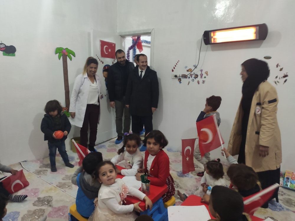 Telabyad Hastanesinde kreş açıldı