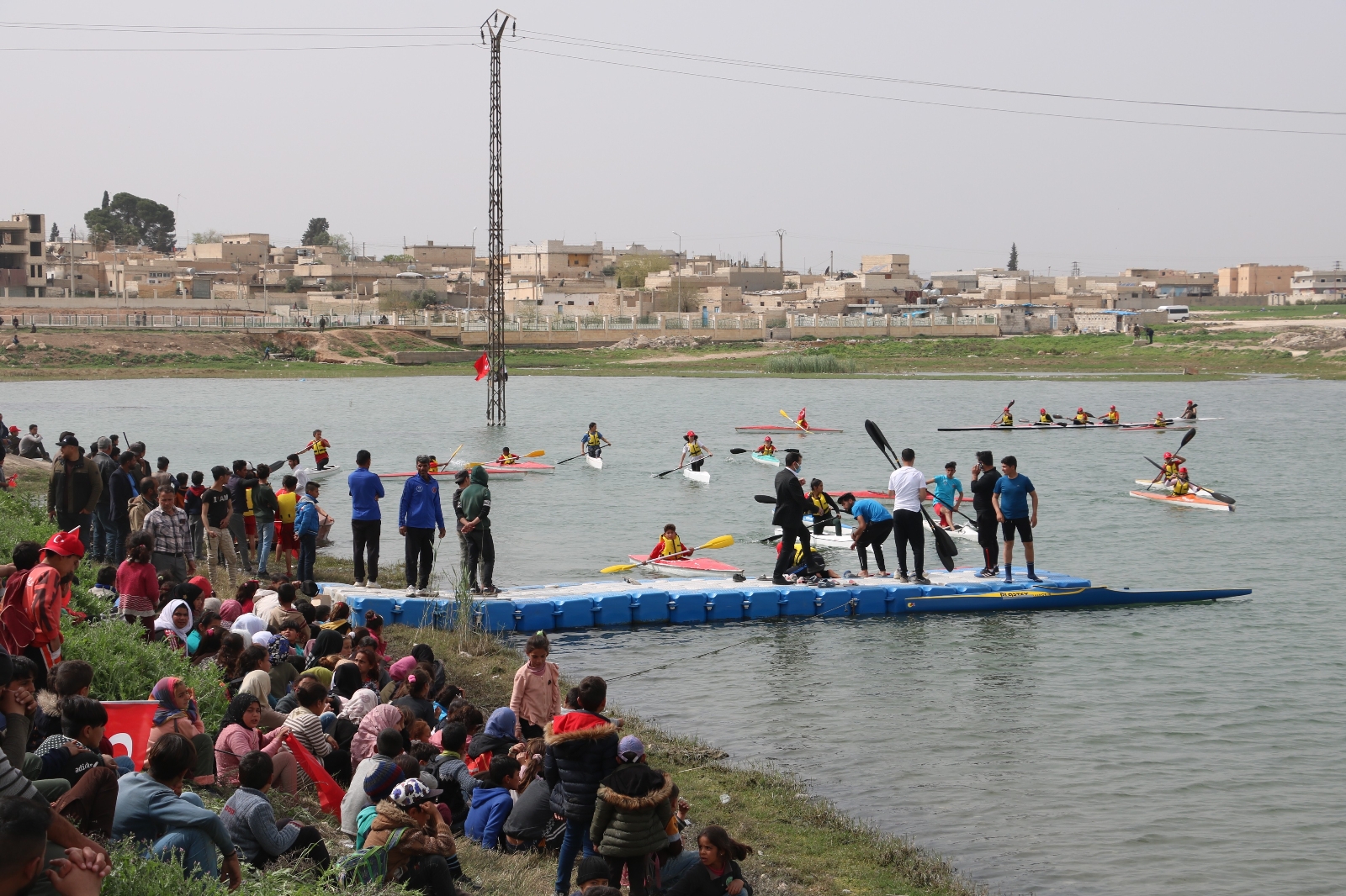 Telabyad’da ilk kez kano festivali düzenlendi