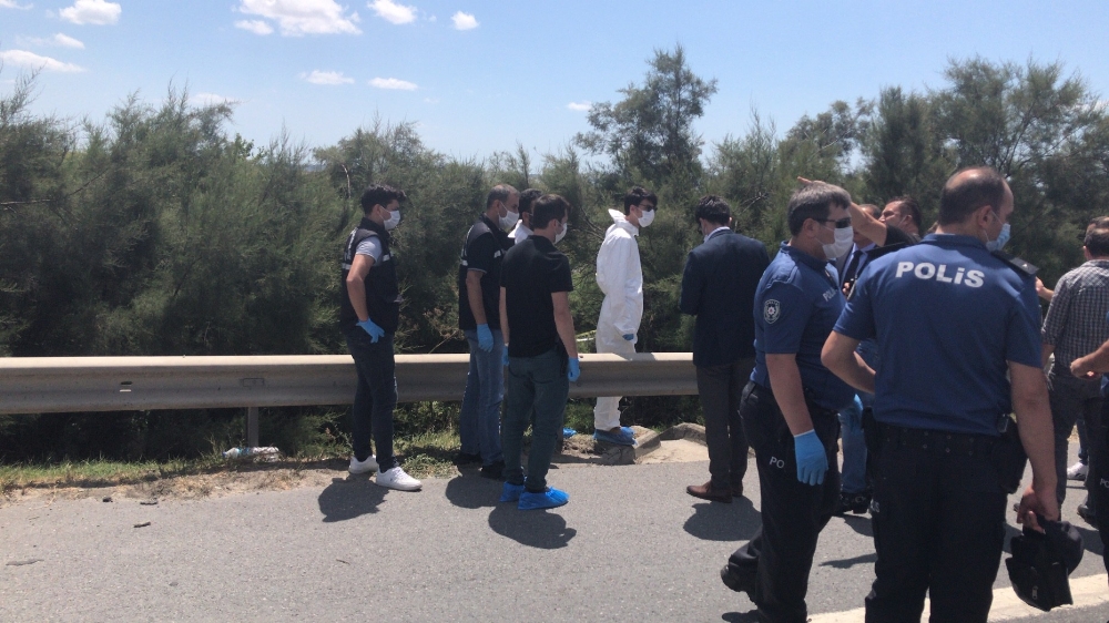 TEM otoyolu kenarında şüpheli ölüm