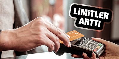 Temassız ödemede limitler arttı