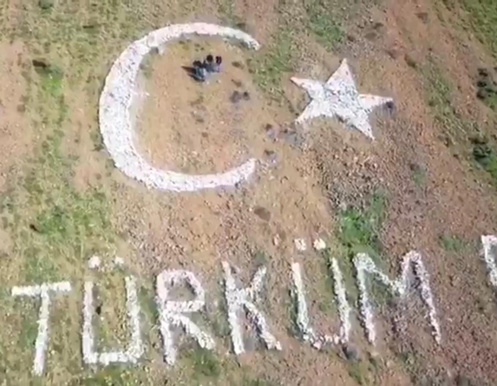 Terörden temizlenen dağlara Mehmetçik’ten devasa 