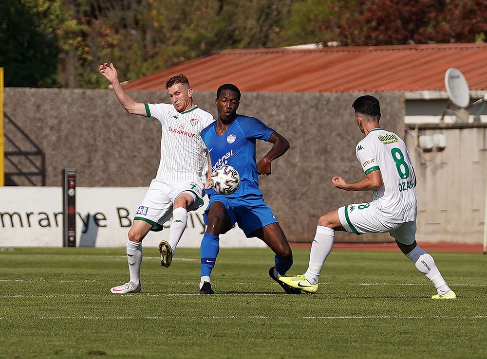 TFF 1. Lig: Tuzlaspor: 3 - Bursaspor: 3