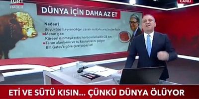 TGRT, Bill Gates'in 'yapay et tüketimine geçin' çağrısına destek verdi!