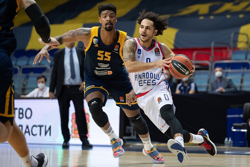 THY Euroleague: Khimki Moskova: 77 - Anadolu Efes: 105