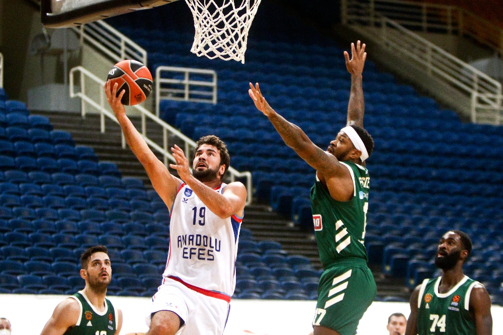 THY Euroleague: Panathinaikos: 77 - Anadolu Efes: 80