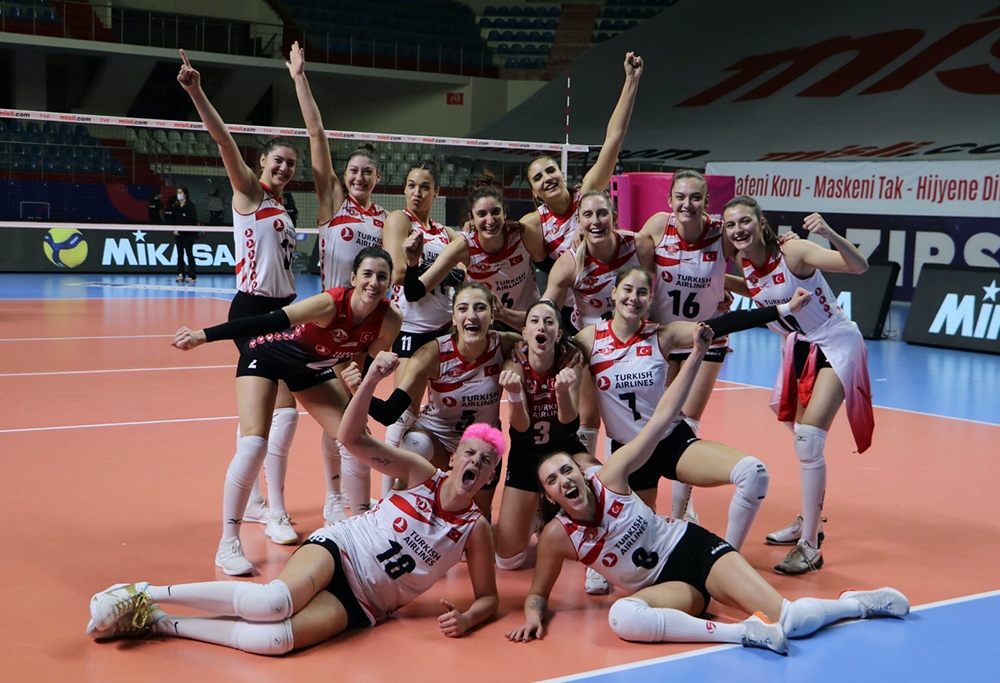 THY Kadın Voleybol Takımı, 2021 CEV Challenge Kupası 16 turu için hazırlıkları tamamladı