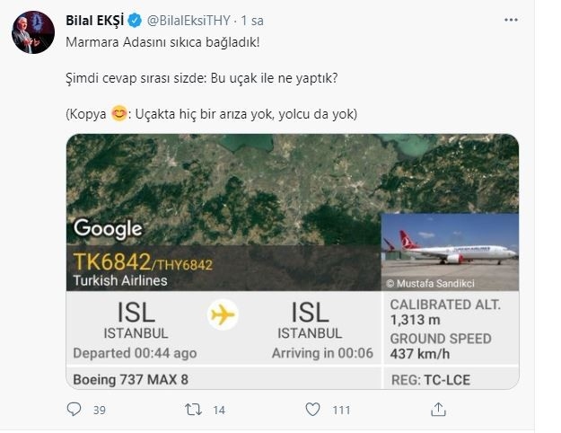 THY’nın Boeing 737 MAX’ları test uçuşuna başladı