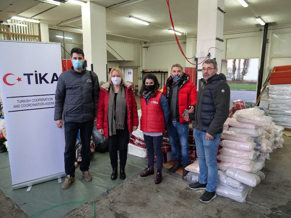 TİKA’dan Hırvatistan’daki depremzedelere destek