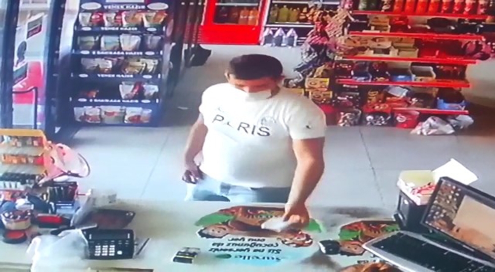 Tırnakçılar kameraya yakalandı