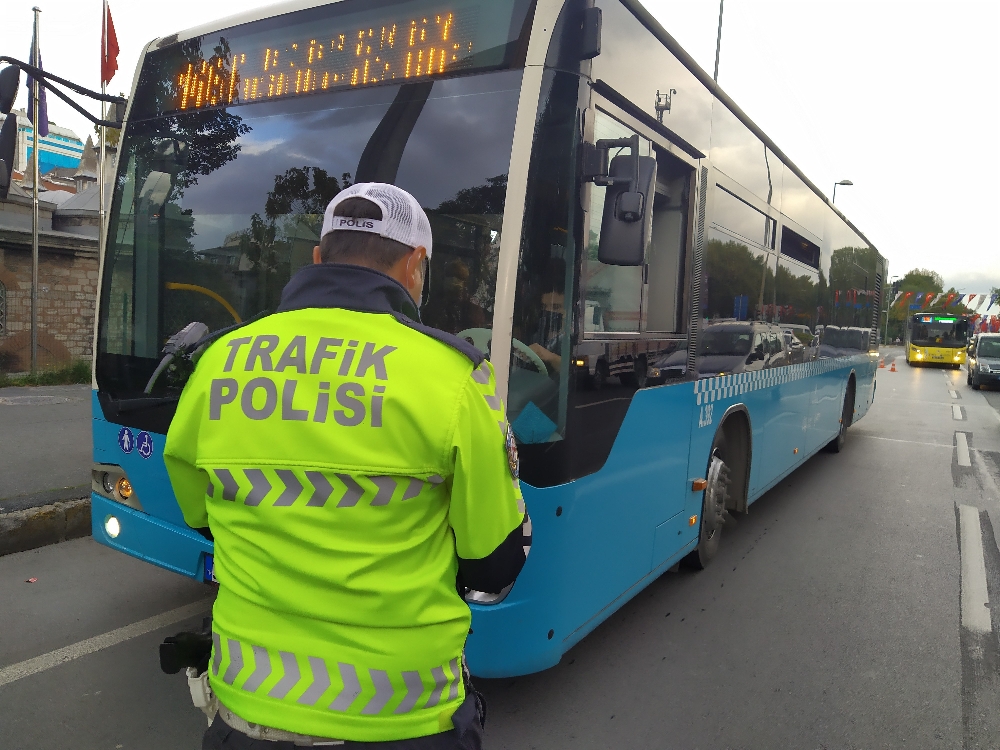 Toplu taşımalarda virüs denetimi