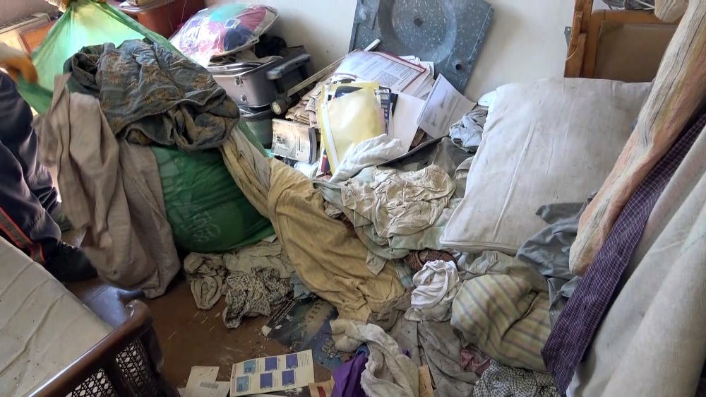 Torba torba çöp çıktı