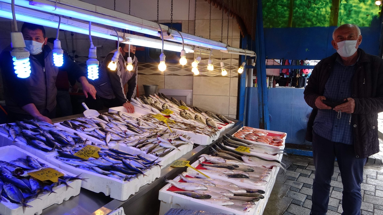 Trabzon’da Ramazan’ın ilk günü balığa rağbet yok