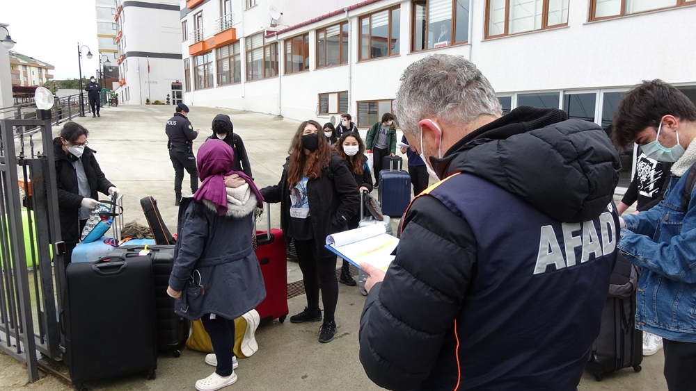 Trabzon’da yurtlarda karantinadan ötürü kimse kalmadı