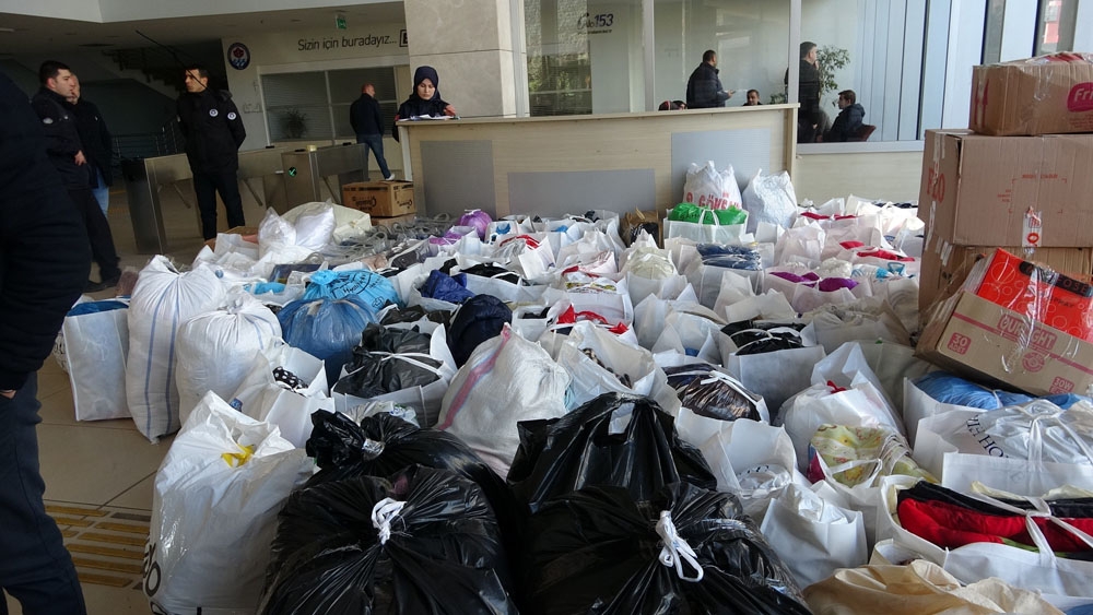 Trabzon’dan depremzedelere yardım eli