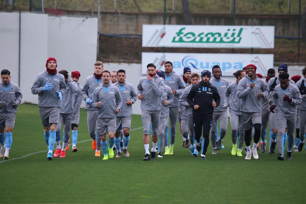 Trabzonspor, Denizlispor maçı hazırlıklarına başladı