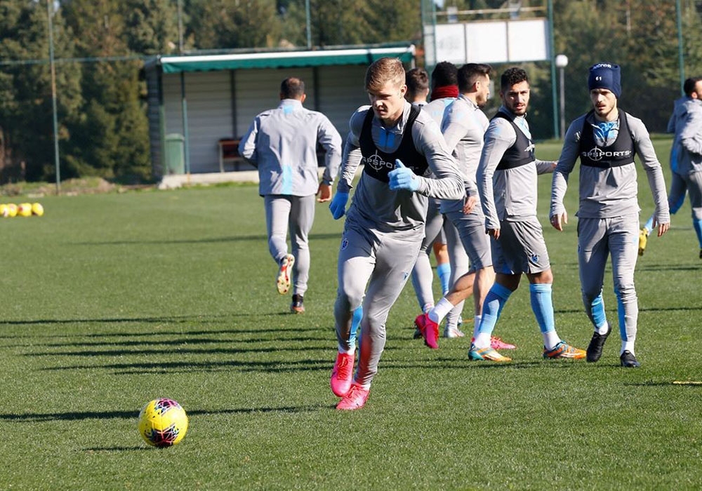 Trabzonspor, Fenerbahçe maçı hazırlıklarına başladı