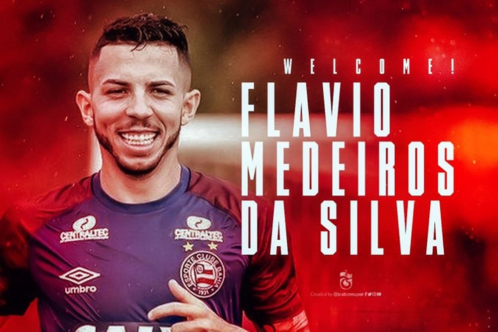 Trabzonspor, Flavio Medeiros da Silva’yı kadrosuna kattı