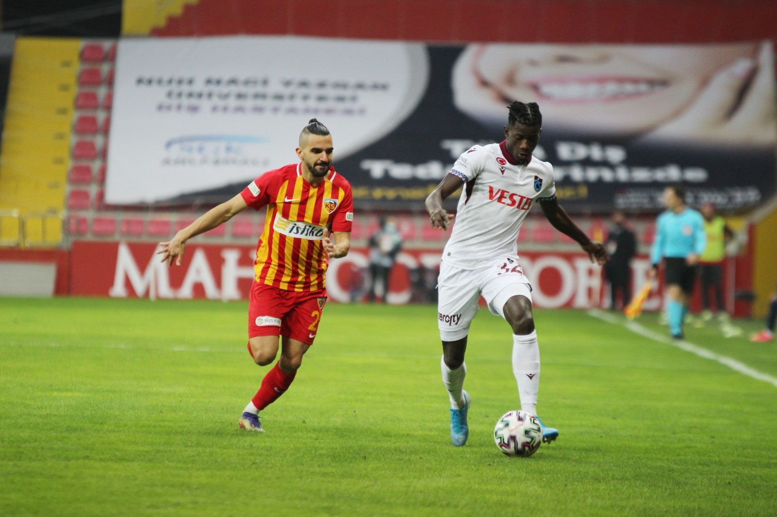 Trabzonspor ile Kayserispor 48. randevuda