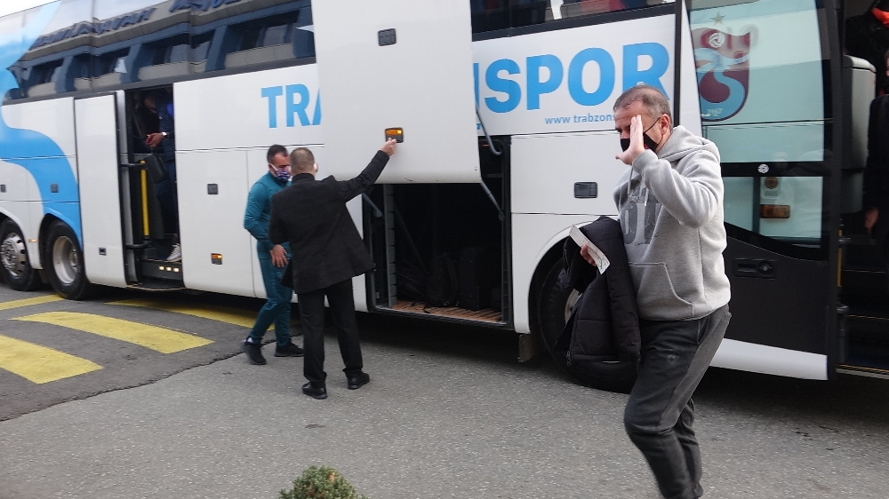 Trabzonspor, İstanbul’a gitti