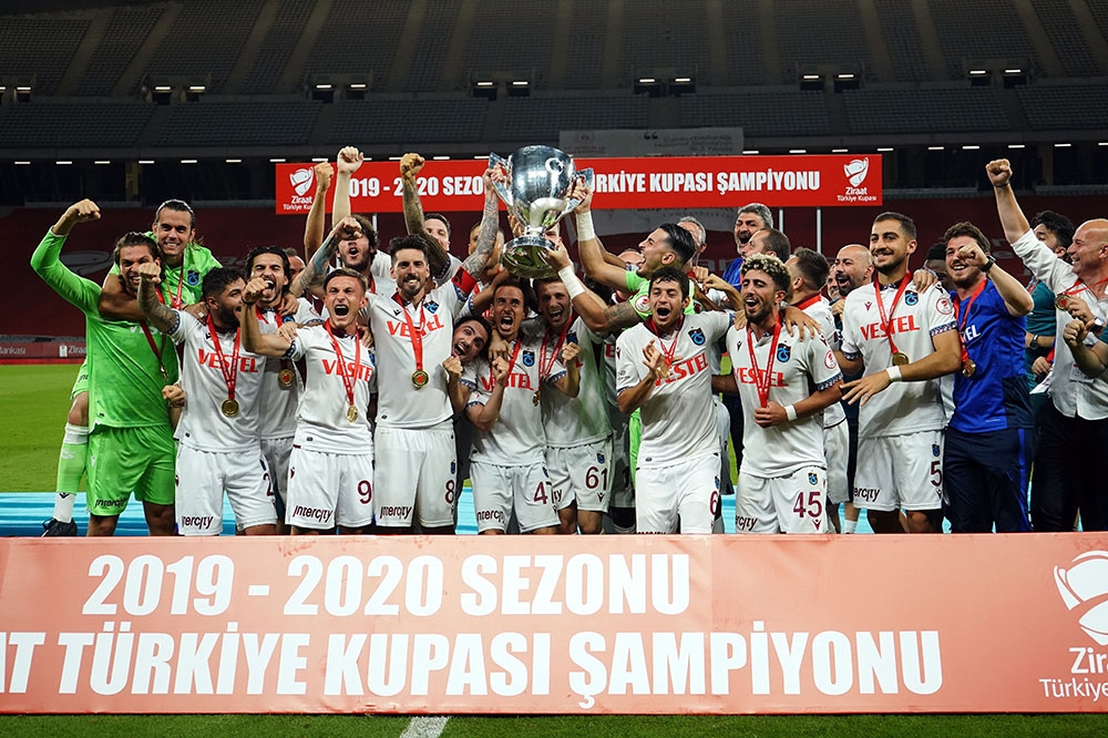 Trabzonspor kupasını aldı
