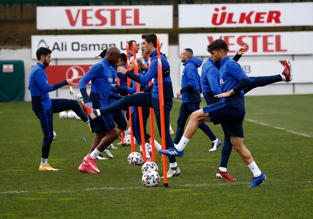 Trabzonspor, Yeni Malatyaspor maçı hazırlıklarına başladı