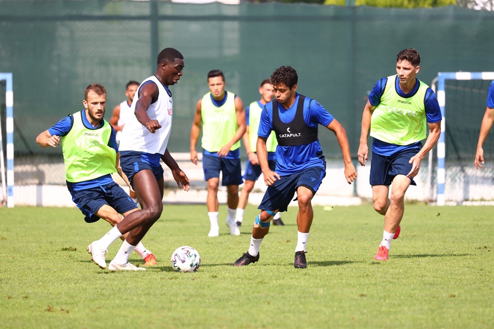 Trabzonspor, Yeni Malatyaspor maçı hazırlıklarını sürdürdü
