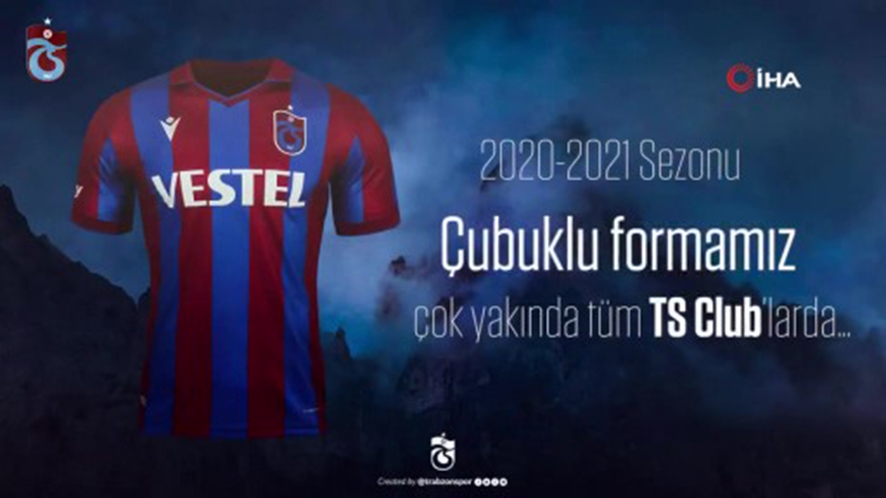 Trabzonspor yeni sezon formasını tanıttı