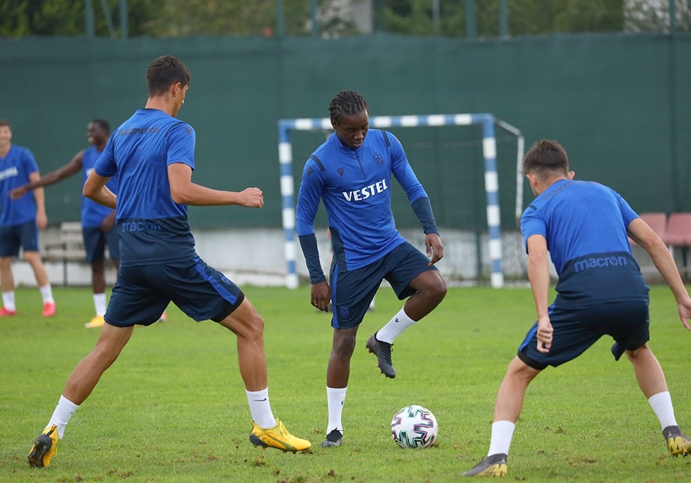 Trabzonspor’da moralli antrenman