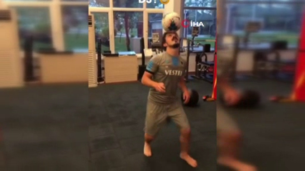 Trabzonspor’un Messi’si Abdulkadir Ömür, futbol topuyla dans etti