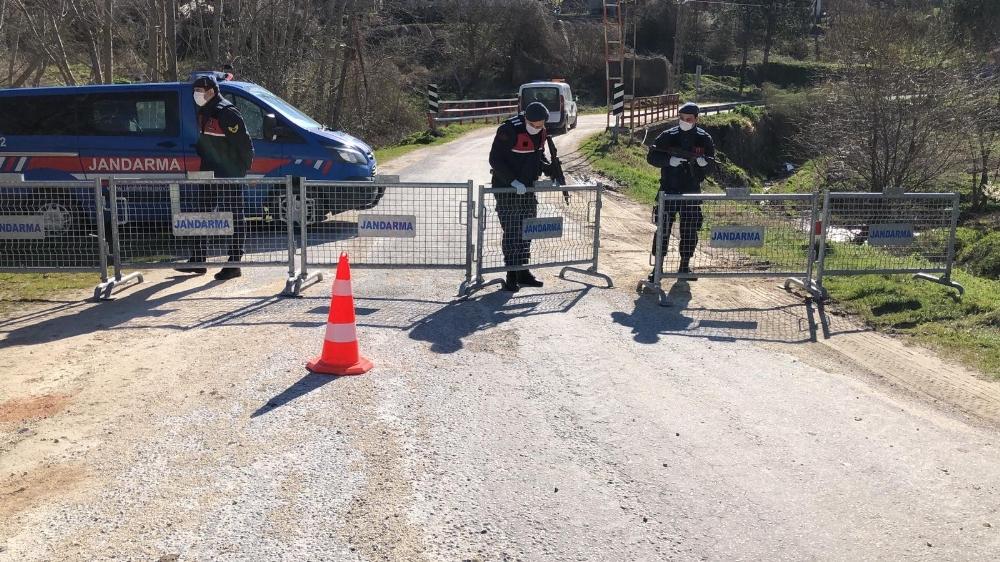 Trakya’nın ilk karantina köyünde karantina 7 gün uzatıldı