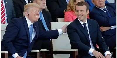 Trump  Macronla dalga geçti: İyi birisi ama ağırlığı yok