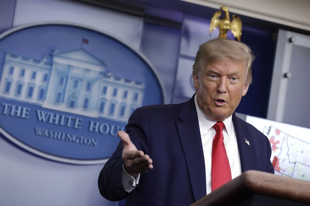 Trump protestoculara sert tepki gösterdi